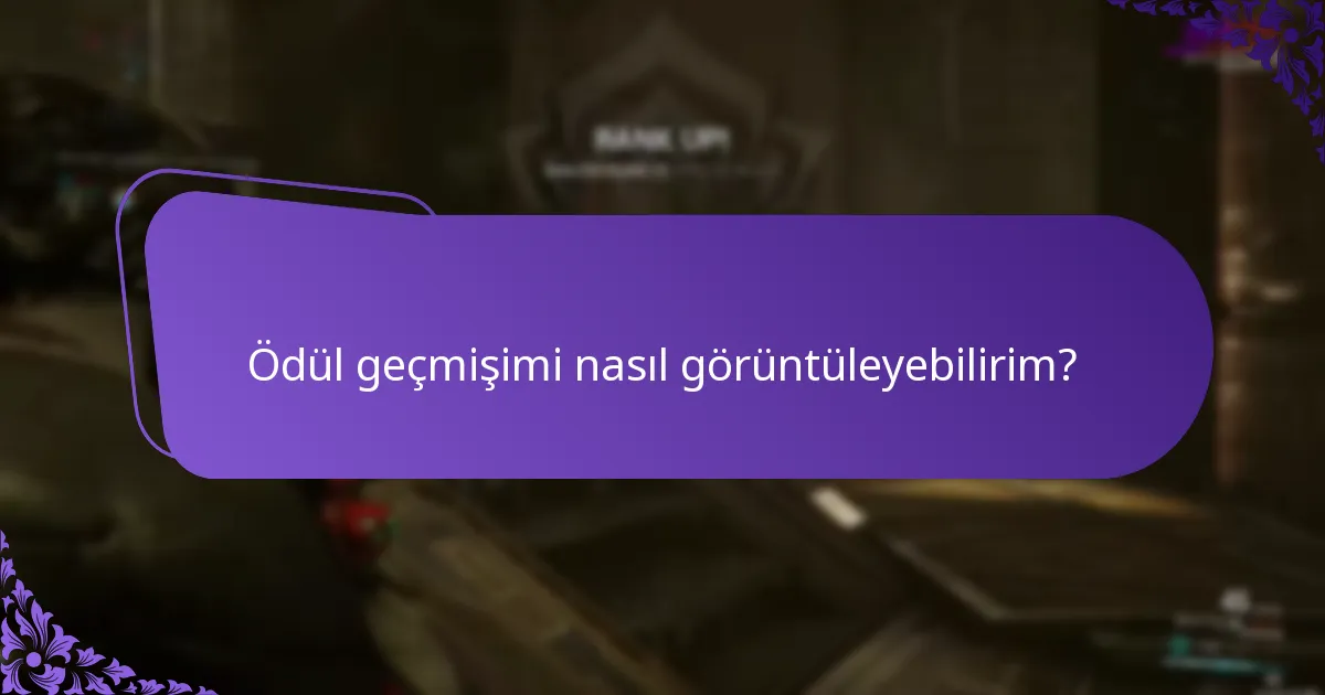 Oyun içi ödüller için taleplerimi nasıl takip edebilirim?