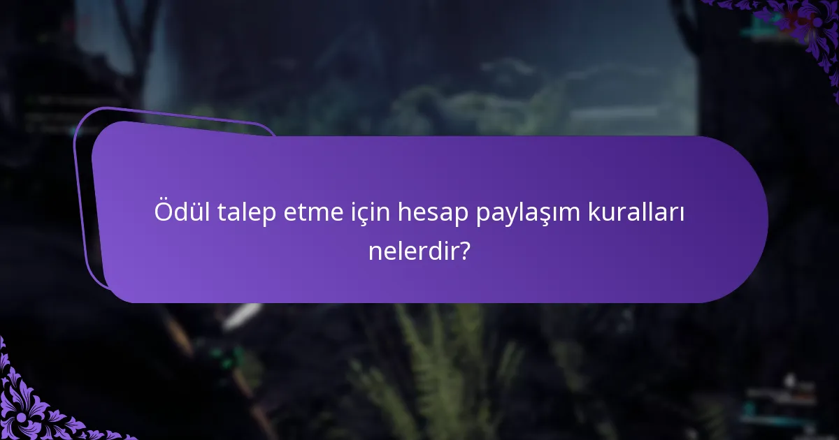 Oyun içi etkinlik ödülleri için uygunluk kuralları nelerdir?