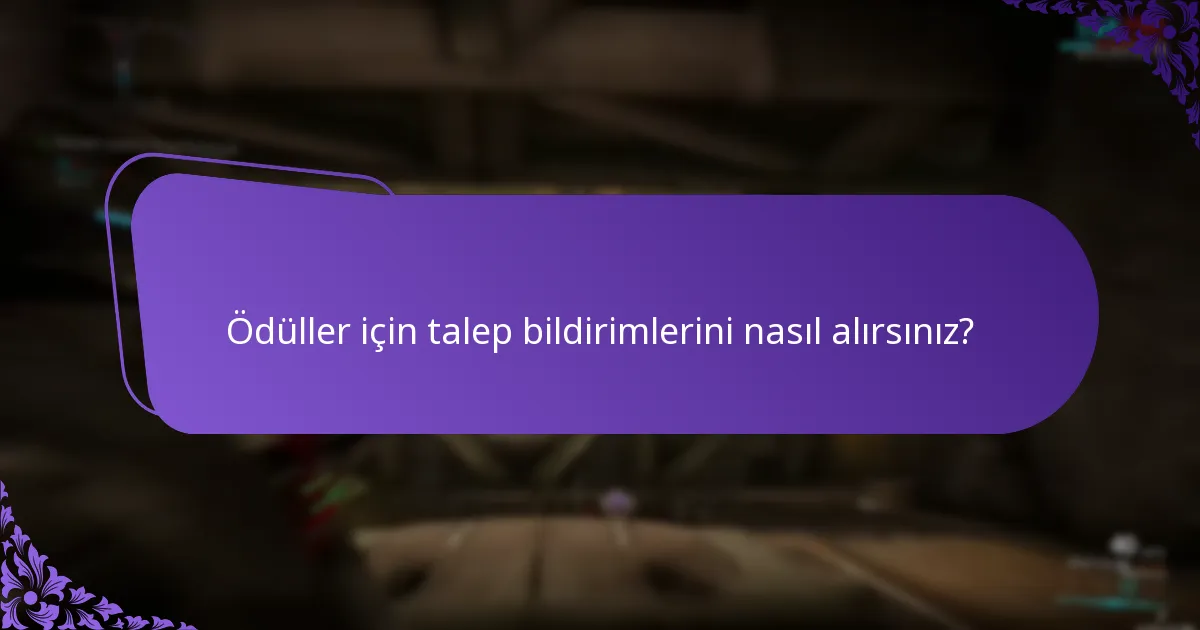 Oyun içi etkinlikler için bildirimleri nasıl ayarlarsınız?