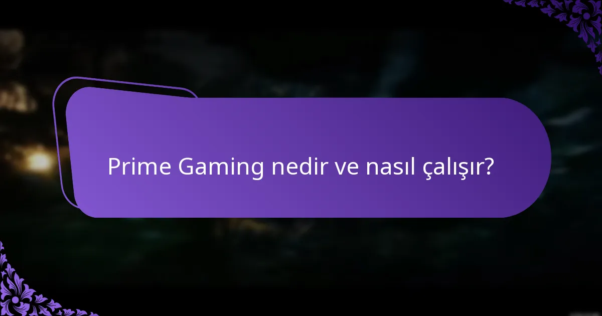 Prime Gaming’den özel eşyaları nasıl talep ederim?